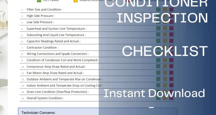 The Ultimate AC Maintenance Checklist: Step-by-Step Guide for ...